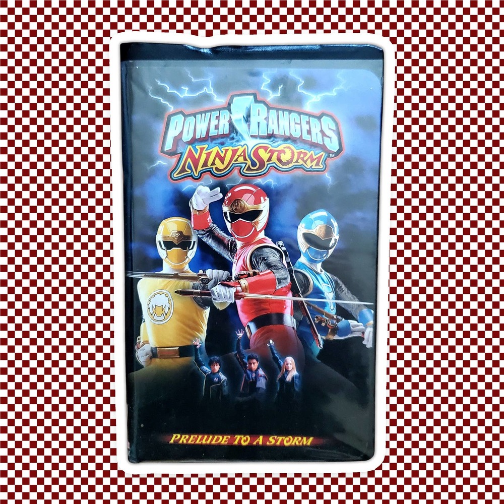 Power Rangers Ninja Storm Prelude To A Storm VHS 2003